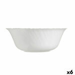 Zdjela za Salatu Luminarc Feston Bijela Staklo (25 cm) (6 kom.) , 4098 g