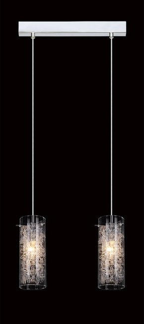 ITALUX MDM1903/2 | Ibiza-IT Italux visilice svjetiljka 2x E14 prozirno