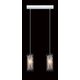 ITALUX MDM1903/2 | Ibiza-IT Italux visilice svjetiljka 2x E14 prozirno, krom