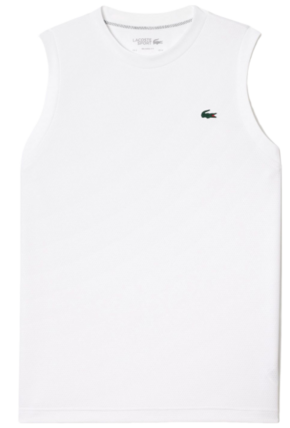 Muška majica Lacoste SPORT Tank Top - white