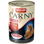 Animonda Cat Carny Senior, govedina i pureće srce 400 g (83596)