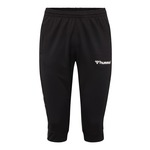 Hummel Sportske hlače siva / crna / bijela