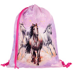 Spirit: Love Horses ružičasta sportska torba, 33x47cm
