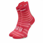Visoke unisex čarape Compressport Pro Racing V4.0 Trail XU00050B Ružičasta