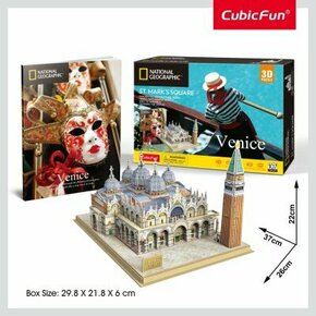 Slagalica 3D Cubicfun Trg Sv. Marka Venecija