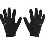 Under Armour Men's UA Storm Run Liner Gloves Black/Black Reflective M