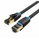 Vention Cat.8 SFTP Patch Cable 0,5m, Black VEN-IKABD