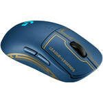 Logitech G Pro LOL Wave 2 gaming miš, optički, bežični, 0000 dpi/16000 dpi/25600 dpi, 1000 Hz, bijeli/crni/plavi