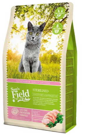 Sam's Field Sterilised suha hrana za mačke 2