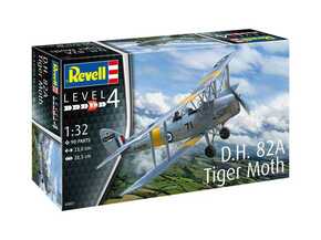 Revell 03827 D.H. 82A Tiger Moth model letjelice za sastavljanje 1:32