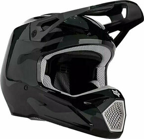 FOX V1 Bnkr Helmet Black Camo L Kaciga
