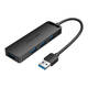 USB 3.0 4-Port Hub Vention CHLBF 1m, Black