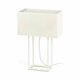 FARO 29984 | Vesper-FA Faro stolna svjetiljka 60cm 2x E27 bijelo mat, bež, bež