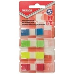 Zastavica 43x12mm 4x35 listova film poluprozirni Office products 4 boje sa stalk Office products
