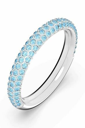 Prsten Swarovski - plava. Prsten iz kolekcije Swarovski. Model izrađen od kristala.