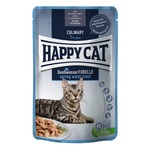 Happy Cat Culinary Quellwasser Forelle mokra hrana - pstrva 24 x 85 g