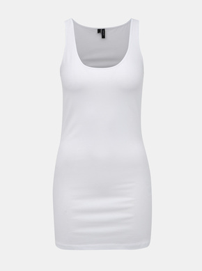 Top Vero Moda boja: bijela - bijela. Top iz kolekcije Vero Moda. Model izrađen od glatke pletenine.