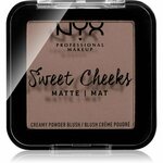 NYX Professional Makeup Sweet Cheeks Matte rumenilo 5 g nijansa So Taupe