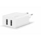 TTEC 2SCS21B Smart charger DUO 2.4A 12W adapter za punjenje bijeli