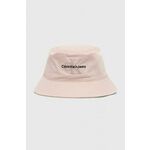 Šešir Calvin Klein Jeans Monogram Bucket Hat K60K611029 Peach Blush 0JW