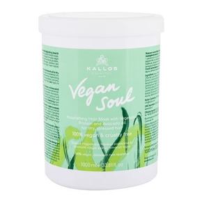 Kallos Cosmetics Vegan Soul Nourishing maska za kosu za oslabljenu kosu za suhu kosu 1000 ml