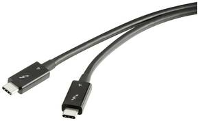 Renkforce Thunderbolt™ kabel Thunderbolt™ 4 Thunderbolt™ (USB-C®) utikač