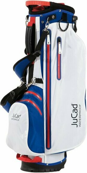Jucad 2 in 1 Blue/White/Red Golf torba