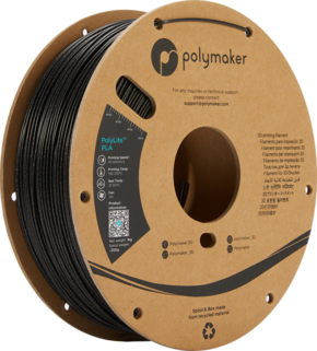 Polymaker PolyLite PLA Galaxy - 1kg - Crna