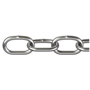 Dörner + helmer 171951 lanac od nehrđajućeg čelika srebrna nehrđajući čelik a2 15 m