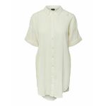 PIECES Košulja haljina 'Terra' bijela