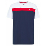 Muška majica K-Swiss Heritage Sport Tee Classic M - navy/red/white