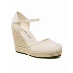 Cipele Calvin Klein Jeans Wedge Sandal Close Toe Ess YW0YW01194 Ancient White YBH