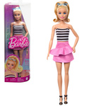 Barbie: Fashionista stilizirana lutka u ružičastoj suknji, s naočalama za sunce - Mattel