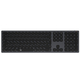Keysonic KSK-8023BTRF tipkovnica, USB, antracit/crna