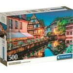 Osvijetljeni grad HQC 500-dijelni Compact puzzle - Clementoni
