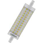 OSRAM 4058075432673 LED Energetska učinkovitost 2021 E (A - G) R7s oblik bata 16 W = 125 W toplo bijela (Ø x D) 29 mm x 118 mm 1 St.