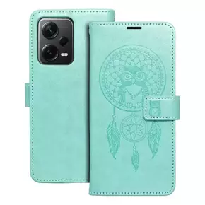 MEZZO Book case preklopna torbica za XIAOMI Redmi NOTE 12 PRO Plus 5G dreamcatcher green