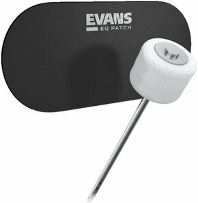 Evans EQPB2 EQ Patch Black Nylon Double Naljepnica za bas bubanj