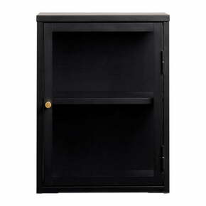 Crna metalna vitrina 45x60 cm Carmel - Unique Furniture