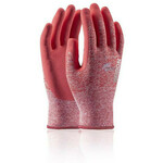 Natopljene rukavice ARDON®NATURE TOUCH 09/L - s prodajnom etiketom - ružičaste | A8083/09-SPE