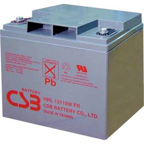 CSB Battery HRL 12110W high-rate longlife HRL12110W-FR olovni akumulator 12 V 28 Ah olovno-koprenasti (Š x V x D) 166 x 175 x 125 mm M5 vijčani priključak bez održavanja
