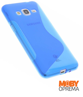 Samsung Galaxy J3 2016 plava silikonska maska