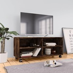 vidaXL TV ormarić s kotačićima boja hrasta 90 x 35 x 35 cm drveni