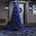 Svjetlo za božićno drvce 320 LED plave 375 cm