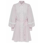 The Fated Košulja haljina 'YULI' roza / bijela