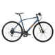 Cestovni bicikl triban rc120 flat bar muški tamnoplavo-narančasti