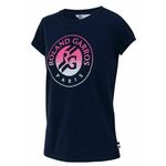Ženska majica Roland Garros Big Logo 2024 T-Shirt - navy