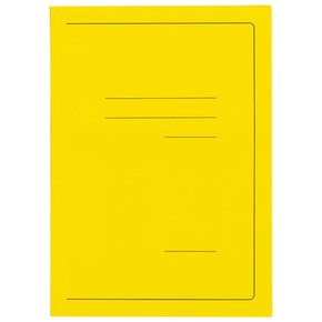 Fascikl klapa karton lak A4 215g Vip Fornax - više opcija boja - žuta