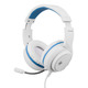 DELTACO GAMING Headset for Sony Playstation 5, 2m cable, 40mm element, white / blue
