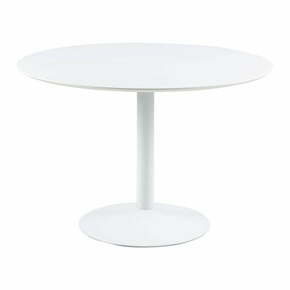 Bijeli okrugli blagovaonski stol Actona Ibiza